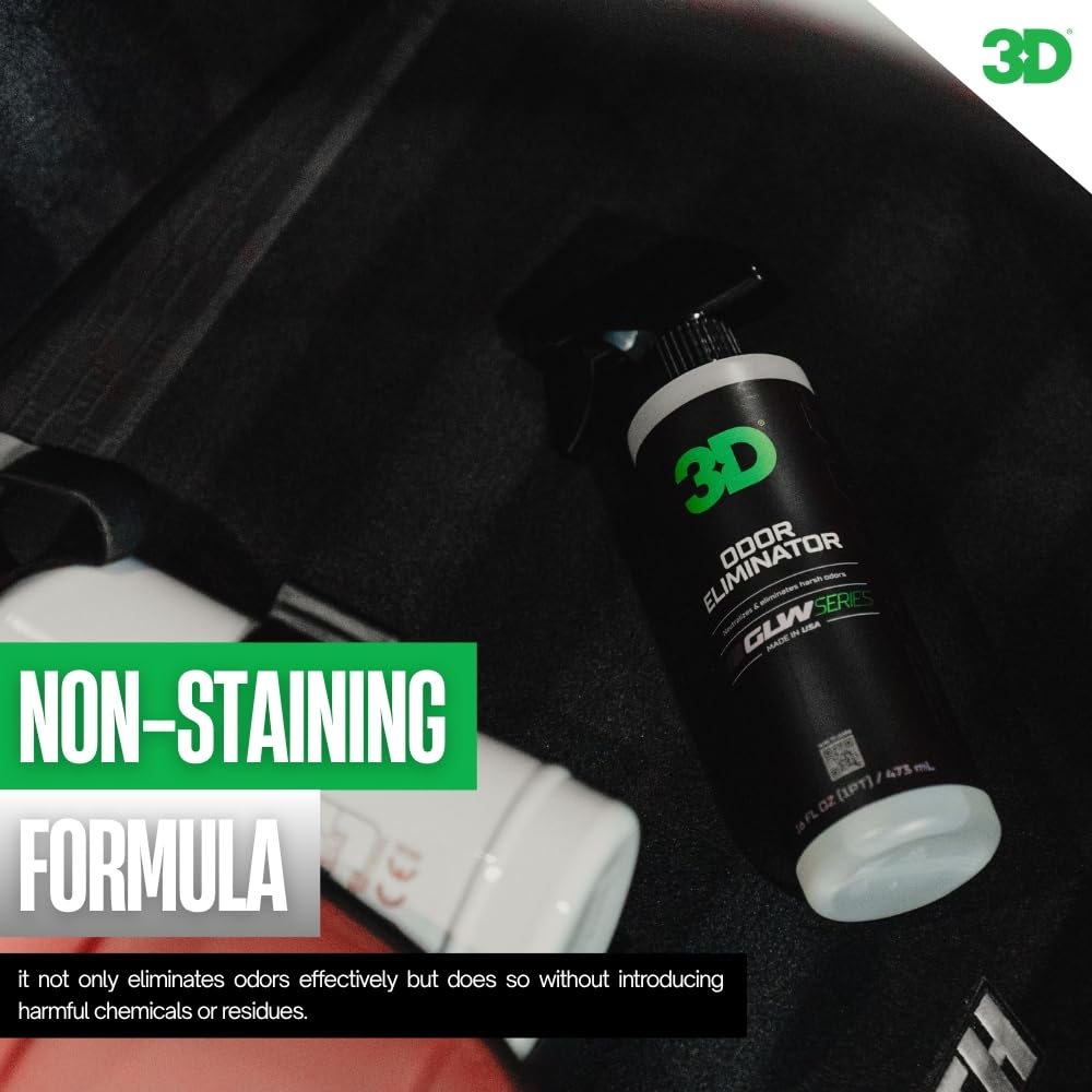 3D GLW car detailing kit for odor neutralization.