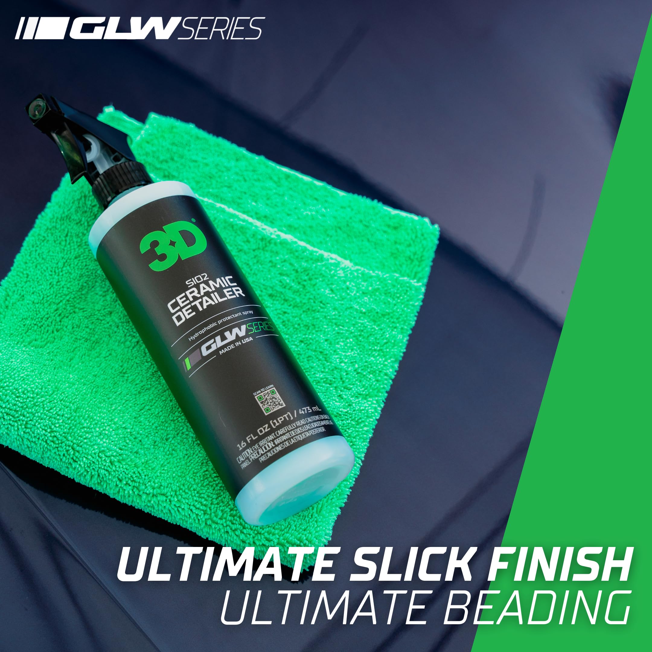DIY car detailing setup using GLW Series spray