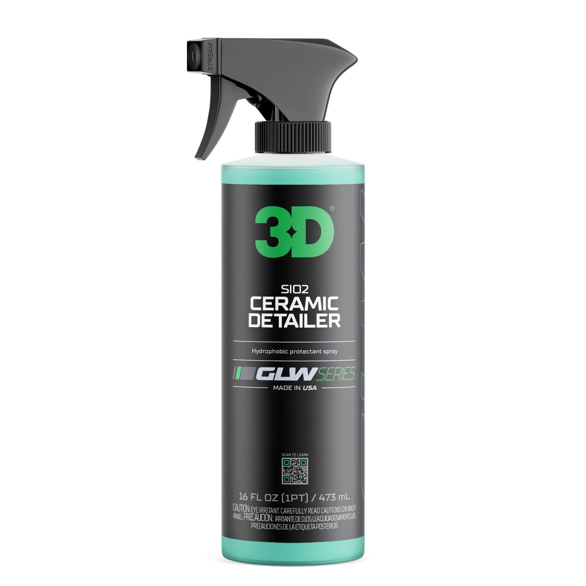 3D GLW Series bottle spraying for gloss on paint
