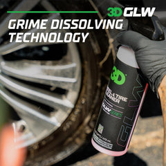 3D GLW Series brake dust and road grime removal for alloy wheels.