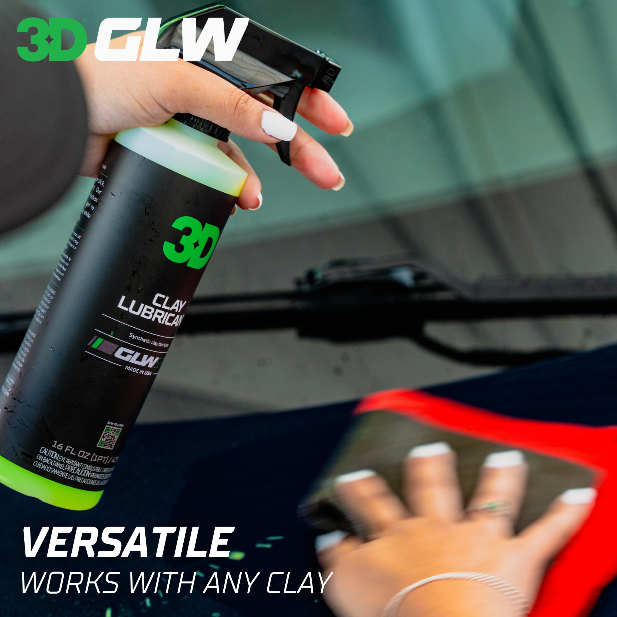 3D GLW Series clay detailing action with low friction during use