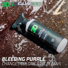 3D GLW Series Iron Remover spray action illustrated for easy application