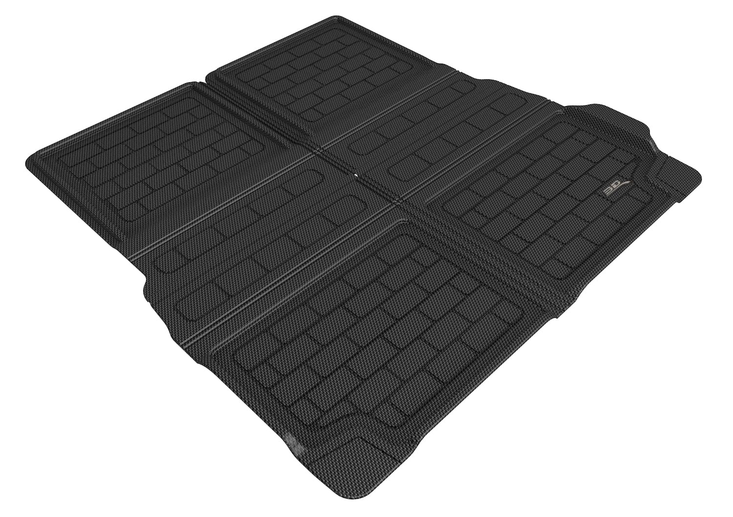 3D MAXpider cargo liner for BMW X7 fits behind the 2nd row, protecting cargo area.