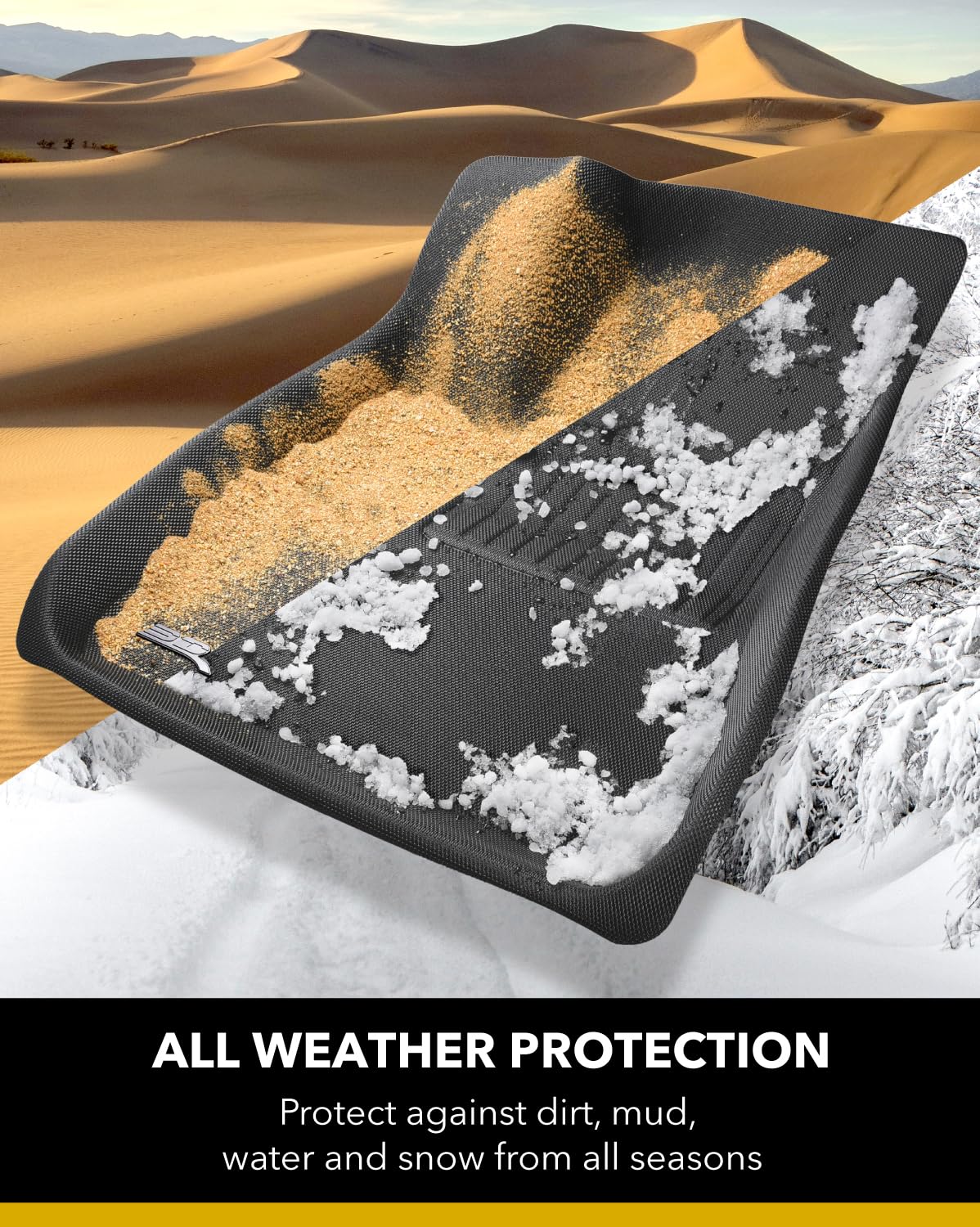 Odorless SGS-certified material keeps the cabin smelling fresh.