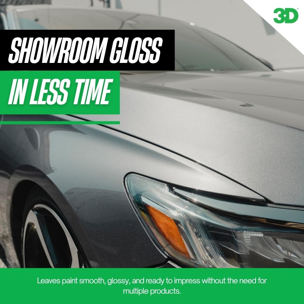 3D One zero-dust formula helps keep panels clean