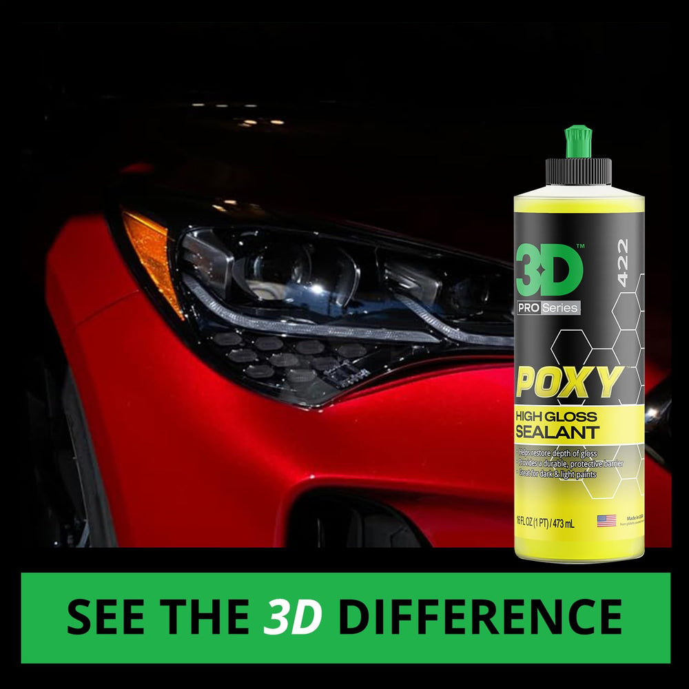 3D POXY Montan Wax sealant in application action for even coating