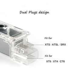 3D Shadow Lights Cadillac easy plug-and-play installation shown.