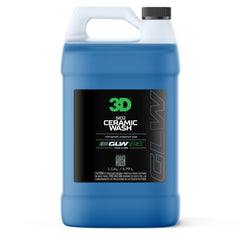 3D SiO2 Ceramic Wash & Wax bottle pour showing easy controlled application