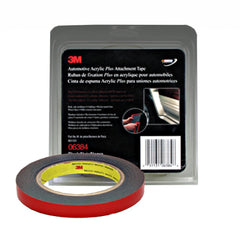 3M 06384 black automotive acrylic plus attachment tape on roll for secure mounting