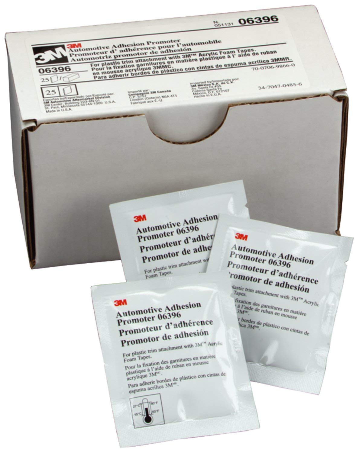 Designed for low surface energy plastics with 3M Acrylic Foam Tapes.