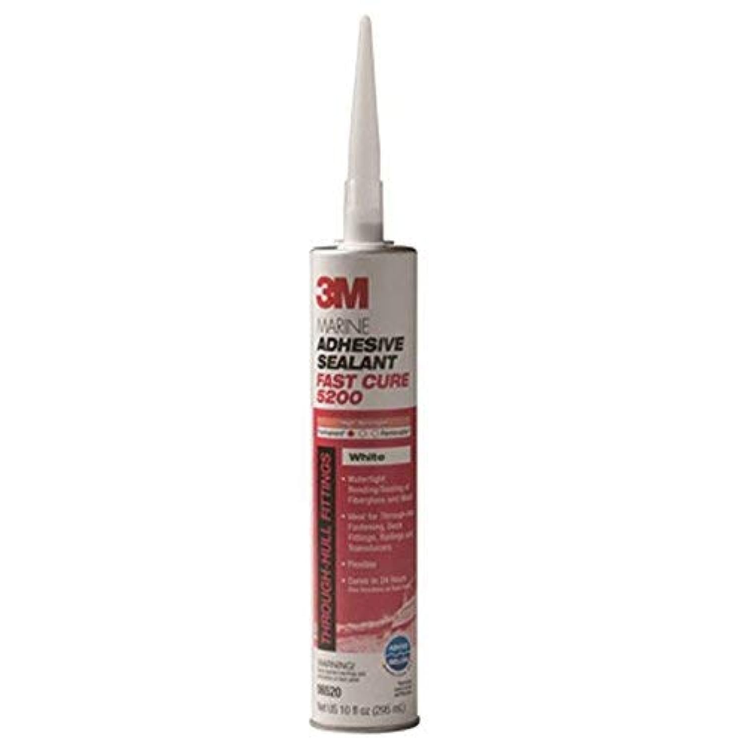 3M 06520 marine sealant white tube for durable boat sealing