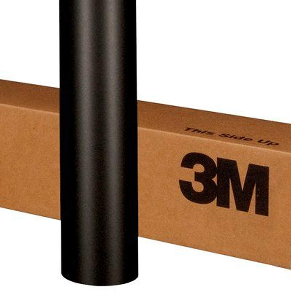 3M 1080 M12 matte black wrap film for vehicle wraps with durable, scratch-resistant finish