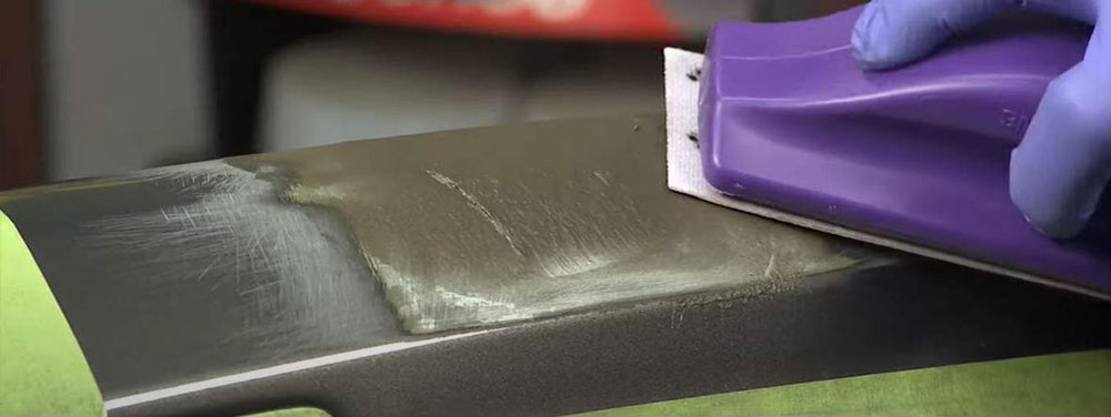 Bondo Glass Stage 2 works with most paints for a seamless finish.