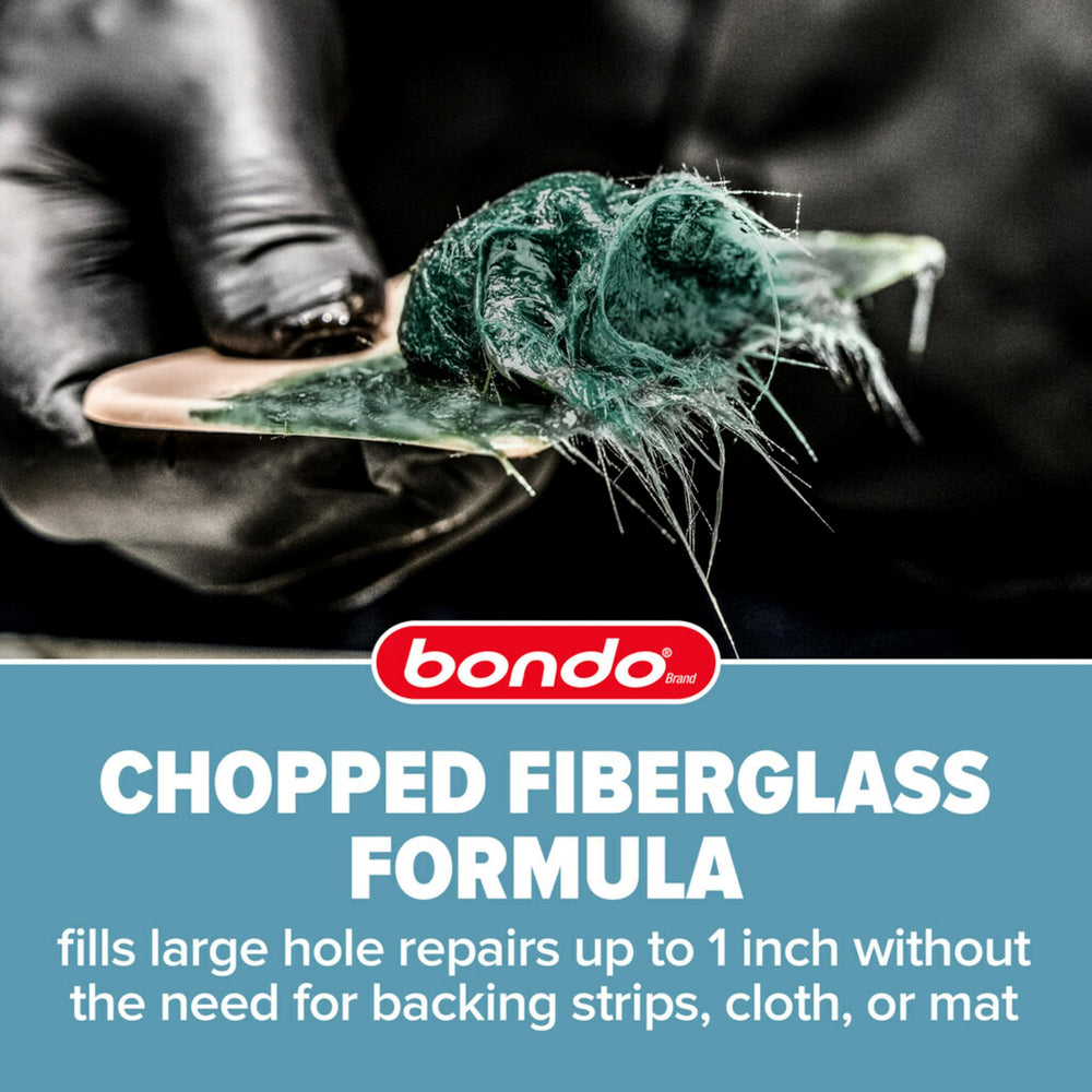 3M Bondo-Hair long-strand filler waterproof formula ideal for car and boat repairs