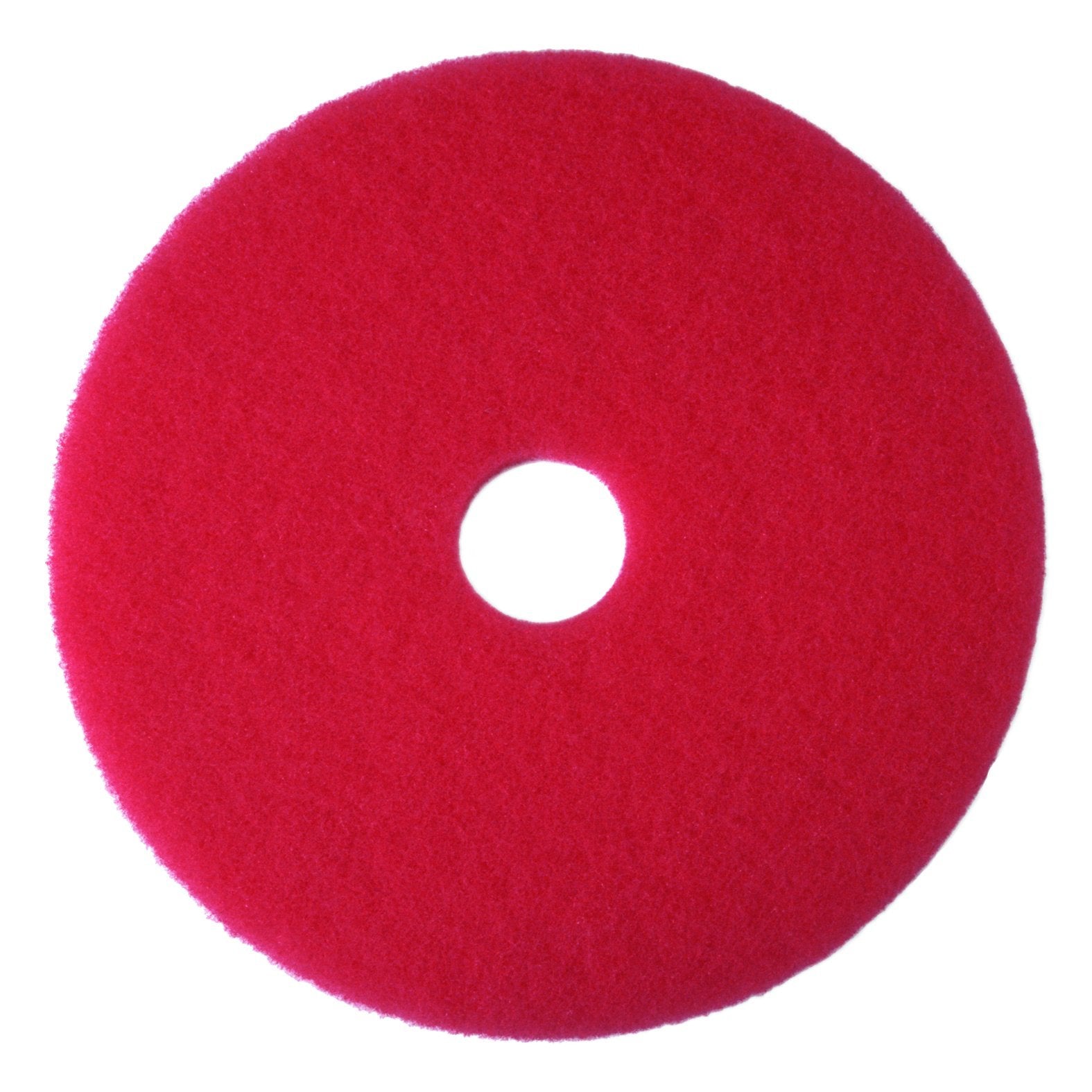 3M Buffer Pad 5100 red for 12-inch machines buffs when dry to finish