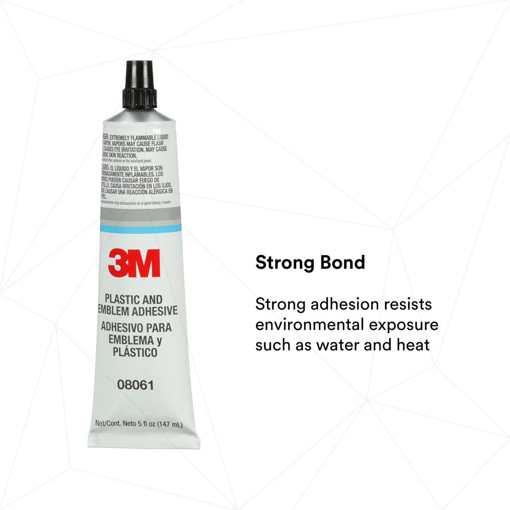 3M emblem adhesive bonding in progress showing precise alignment for a neat finish.