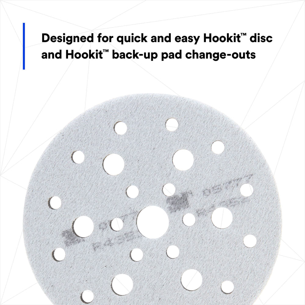 3M Hookit Soft Interface Pad 05777 easy attachment and detachment for fast disc changes