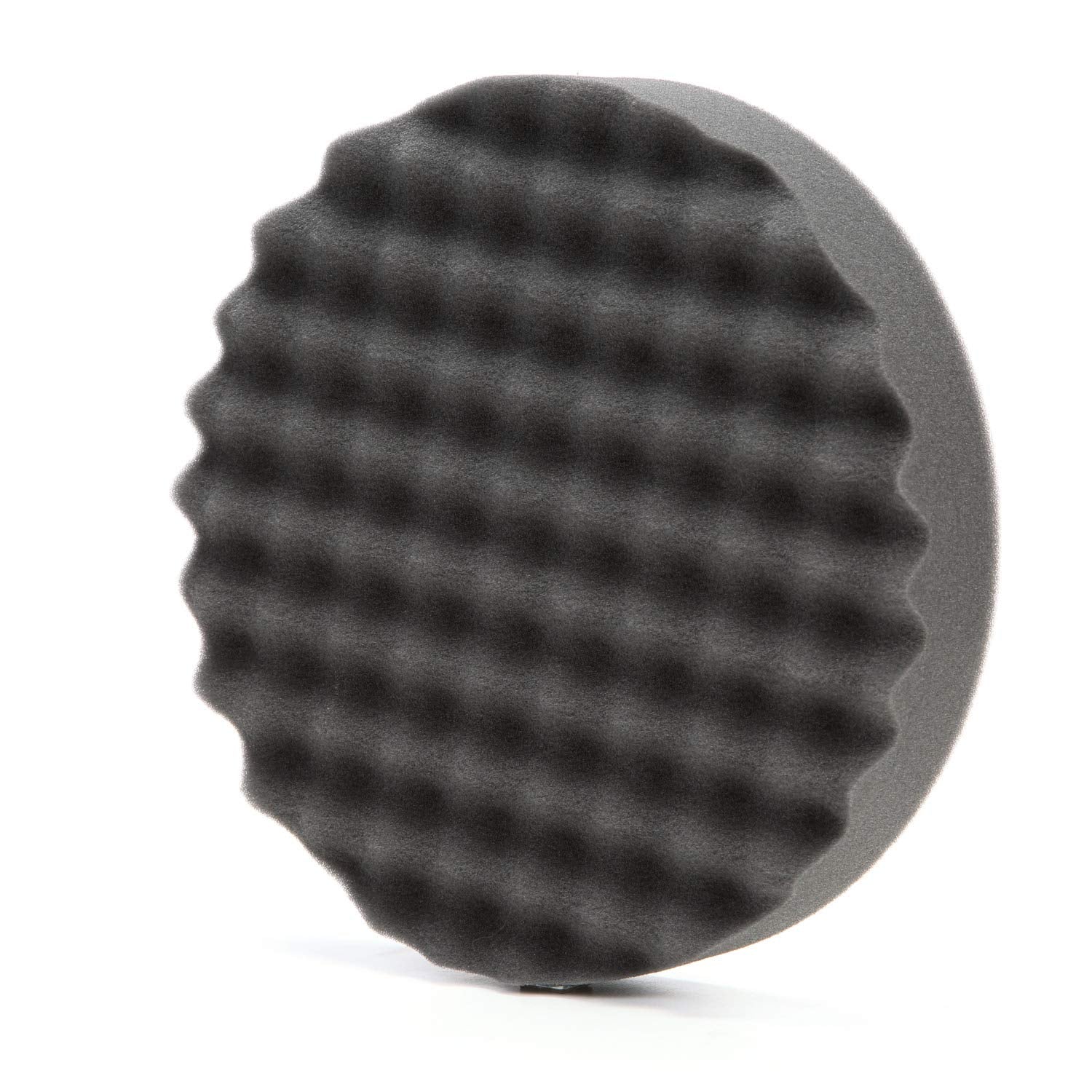 3M Perfect-It 8in foam polishing pad angled view ready for consistent polish application.