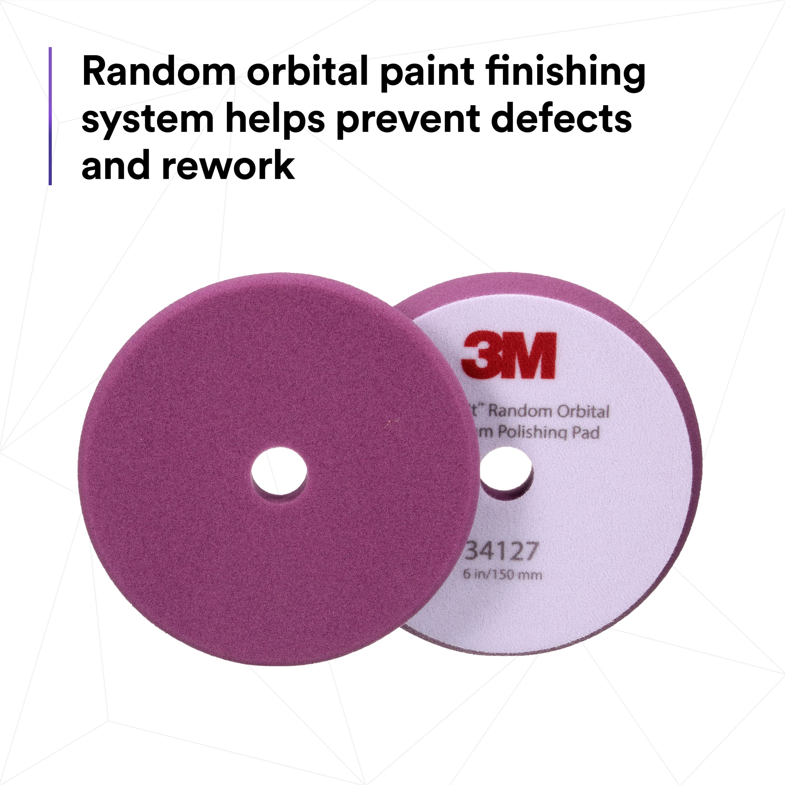 3M Perfect-It durable foam pad flexible to vehicle contours