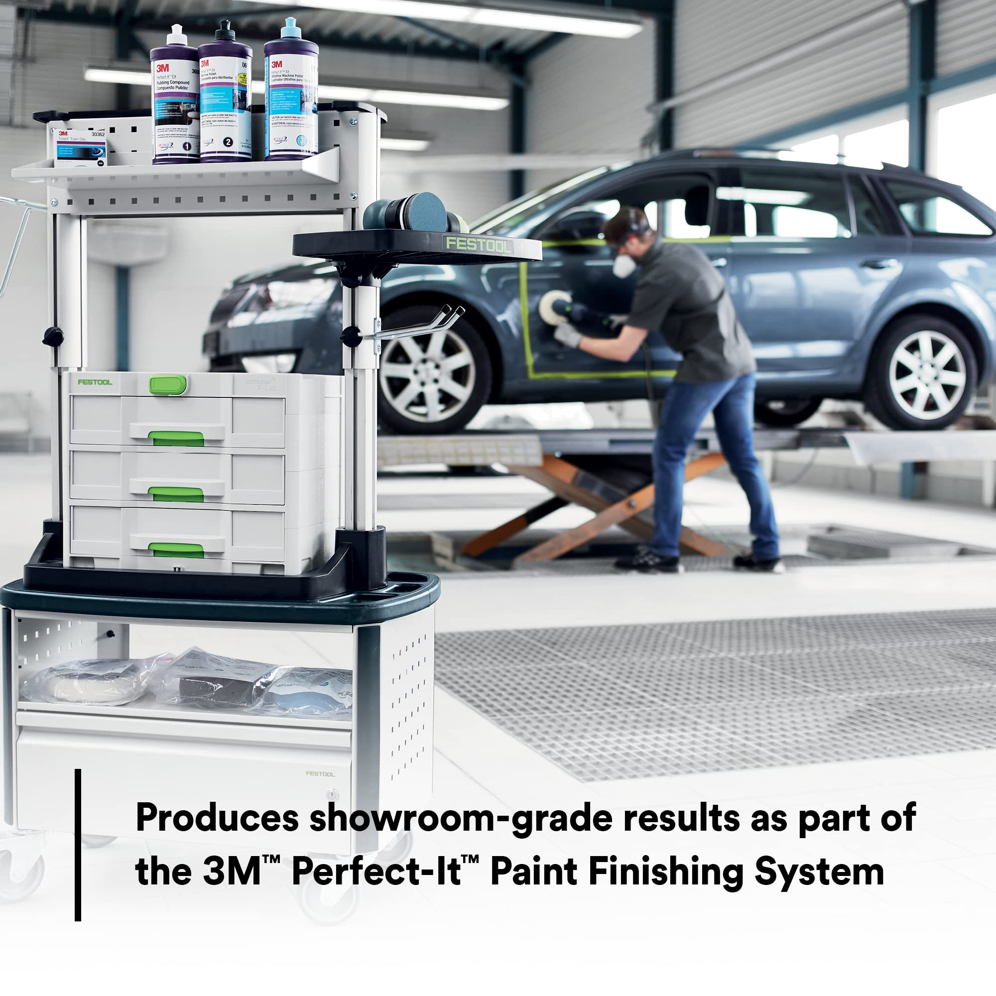 3M Perfect-It EX compatible with black Quick Connect foam pads