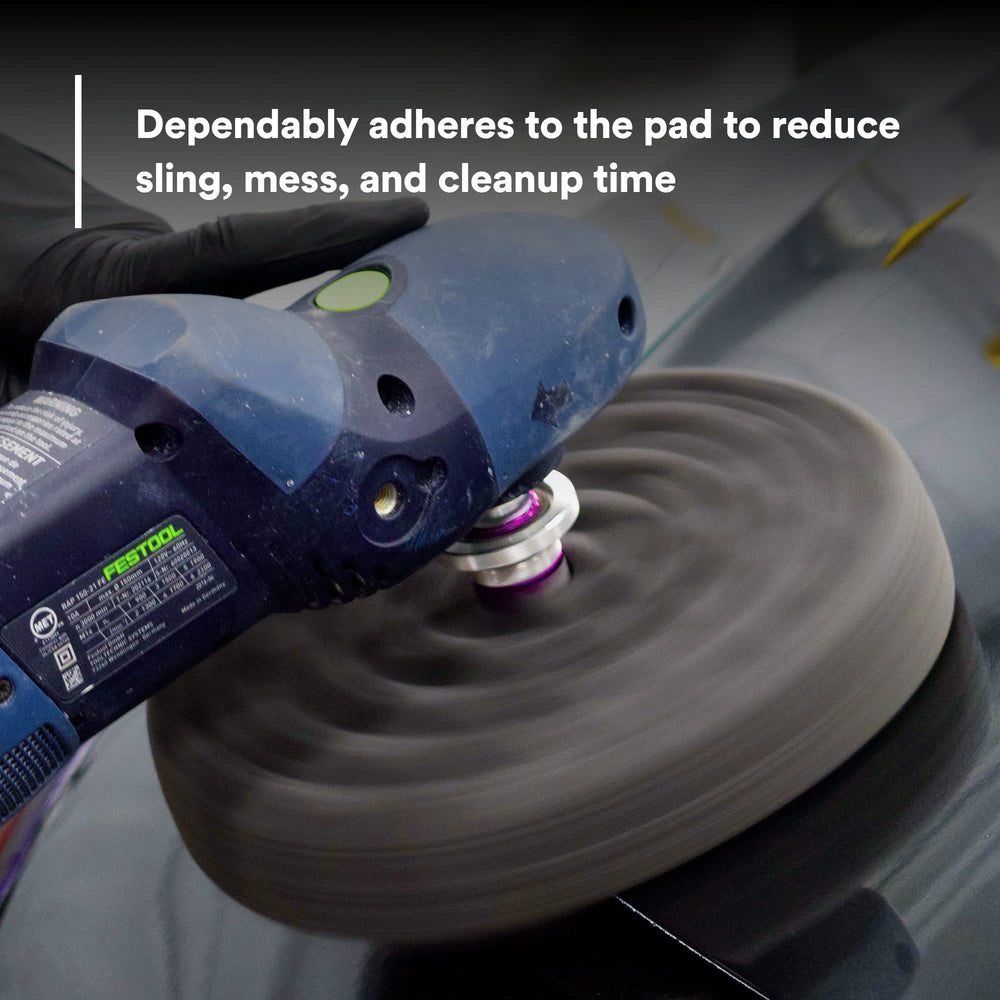 3M Perfect-It EX bottle to pad workflow supports cost-efficient results.