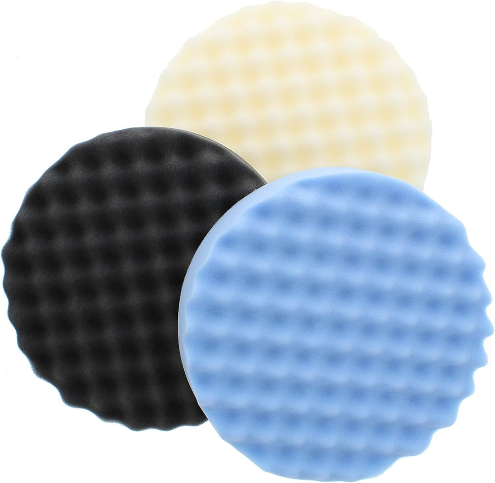 3M Perfect-It foam pad 5723 front view for smooth auto paint polishing.