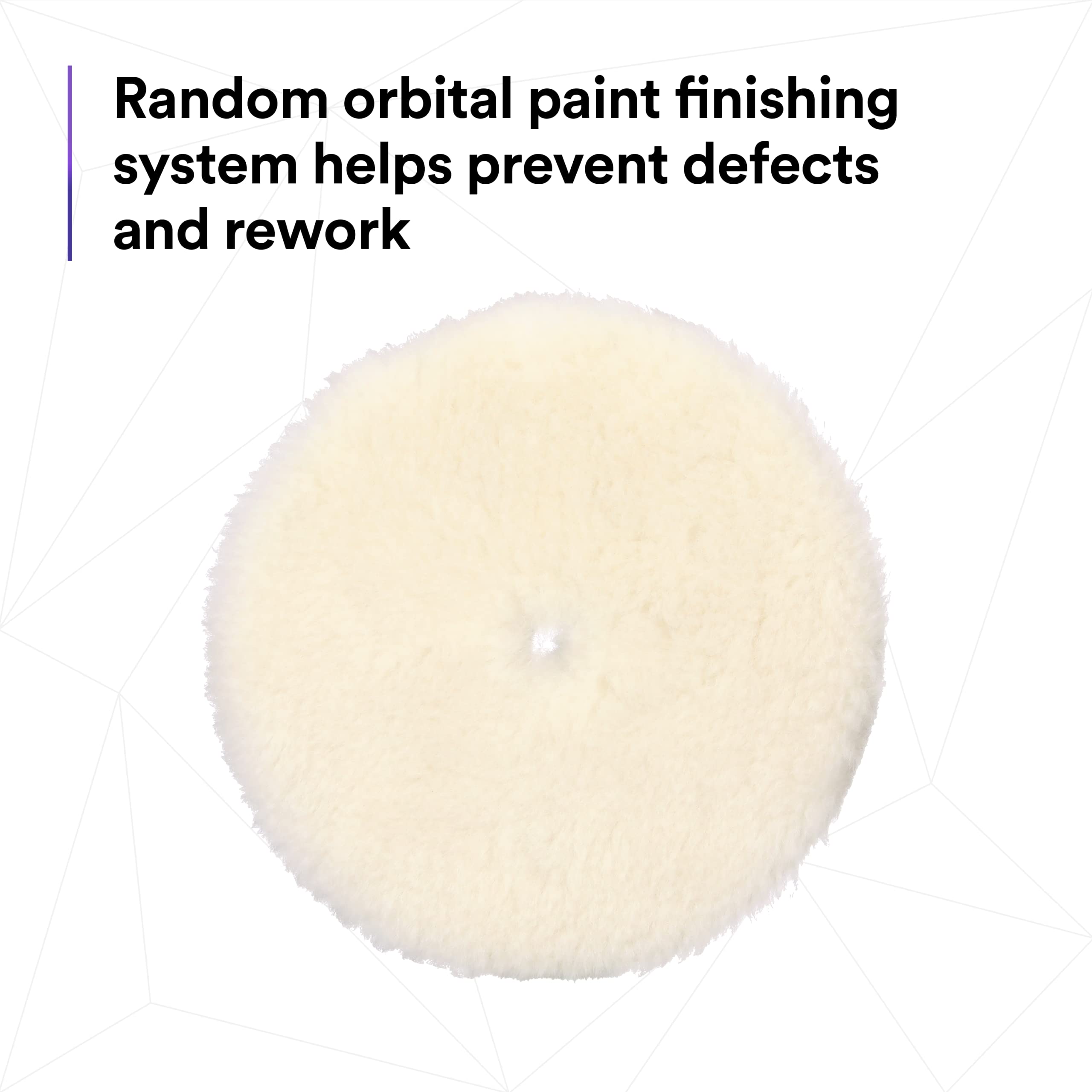 3M Perfect-It Hookit attachment on the wool pad enables fast changes on the job