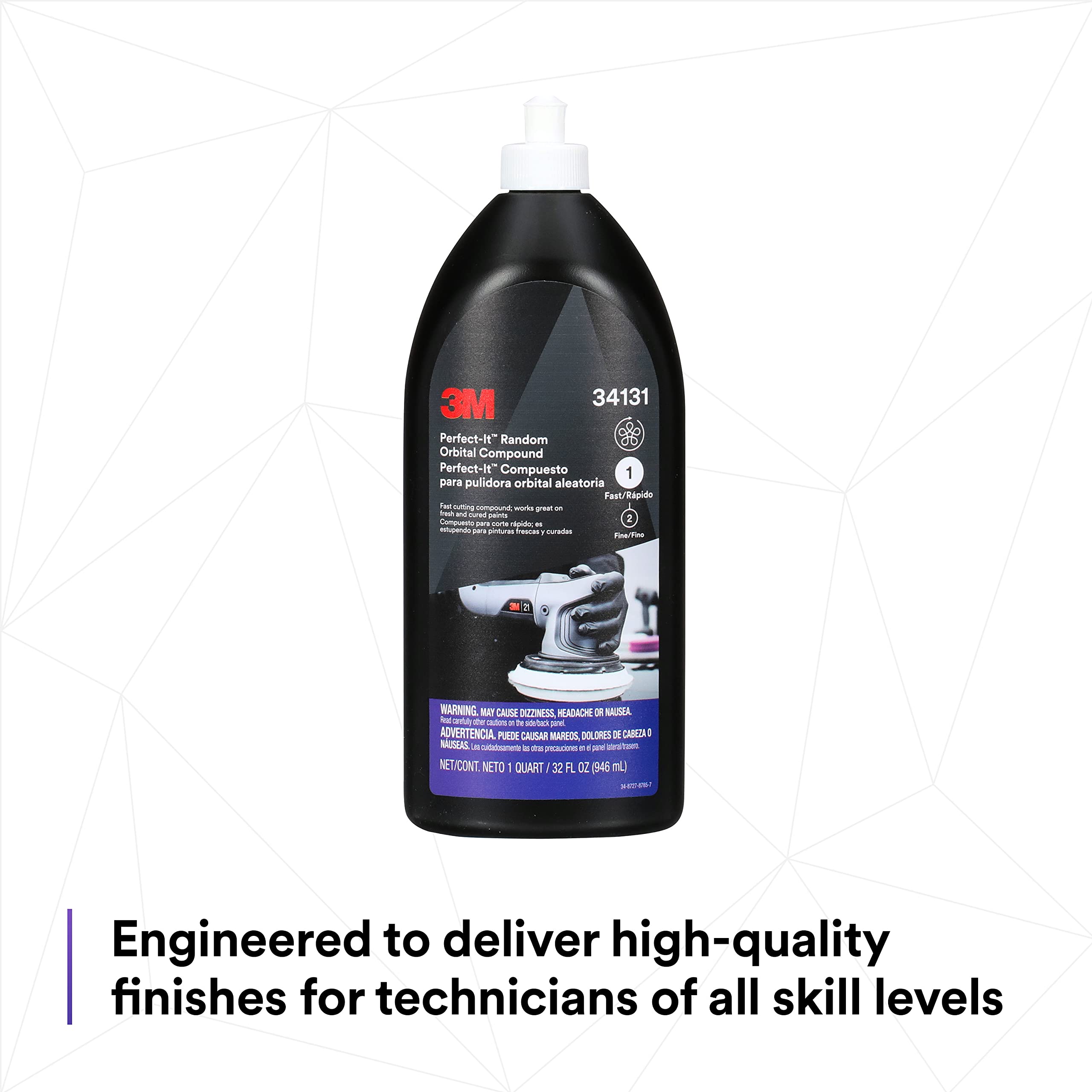 3M Perfect-It system pad and compound in professional workshop