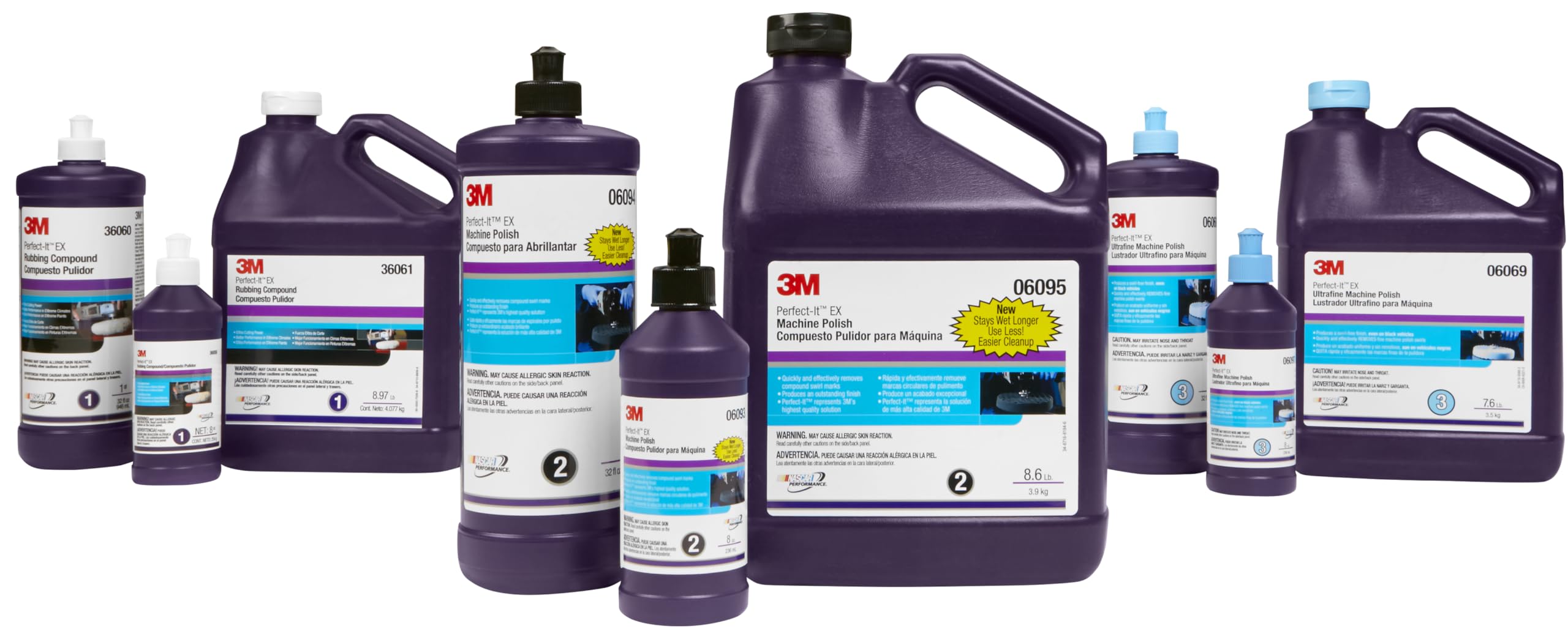 3M Perfect-It Ultrafine final polish ready-for-wax surface finish.