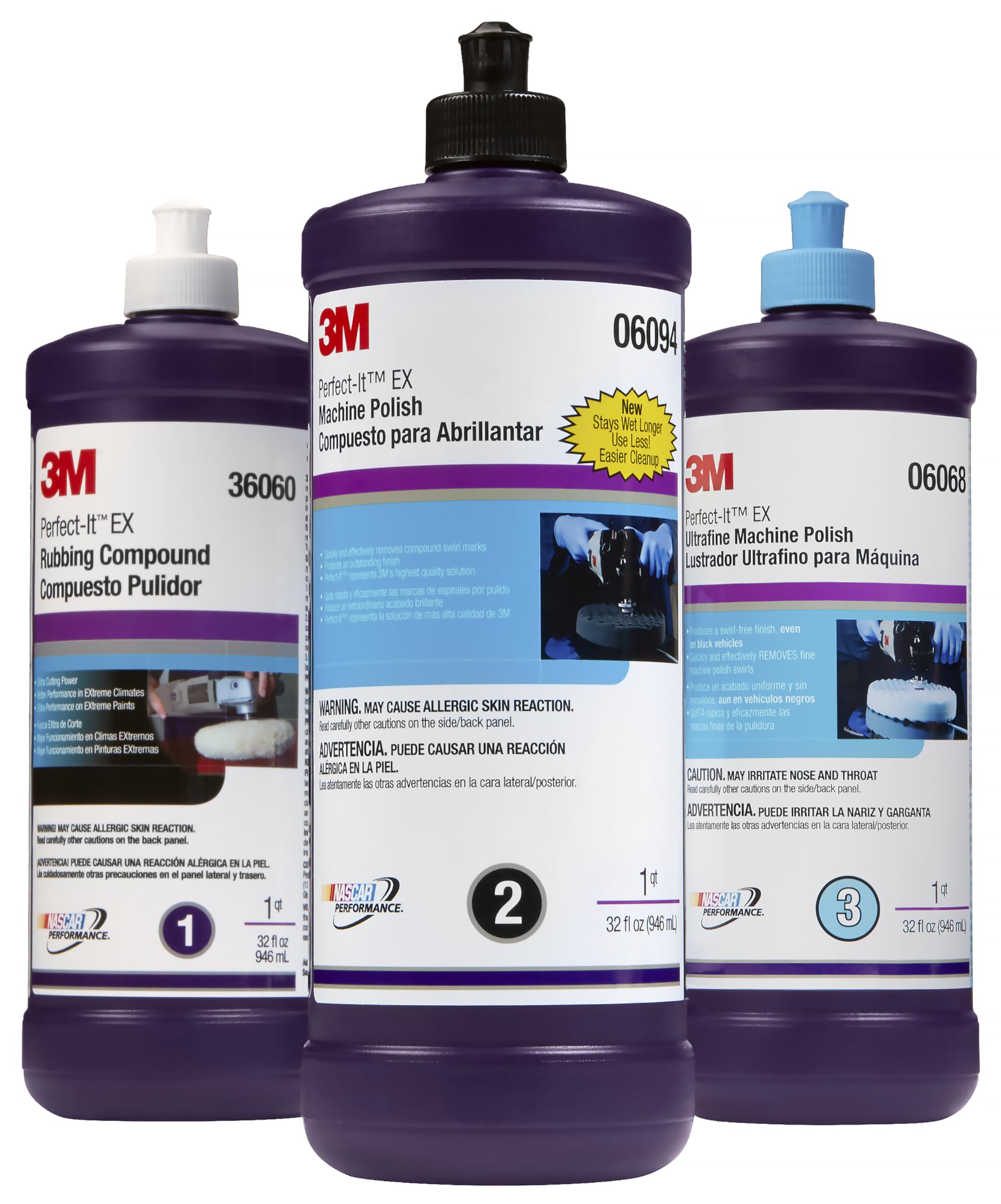 3M Perfect-It Ultrafine system compatibility with pads and compounds for best results.