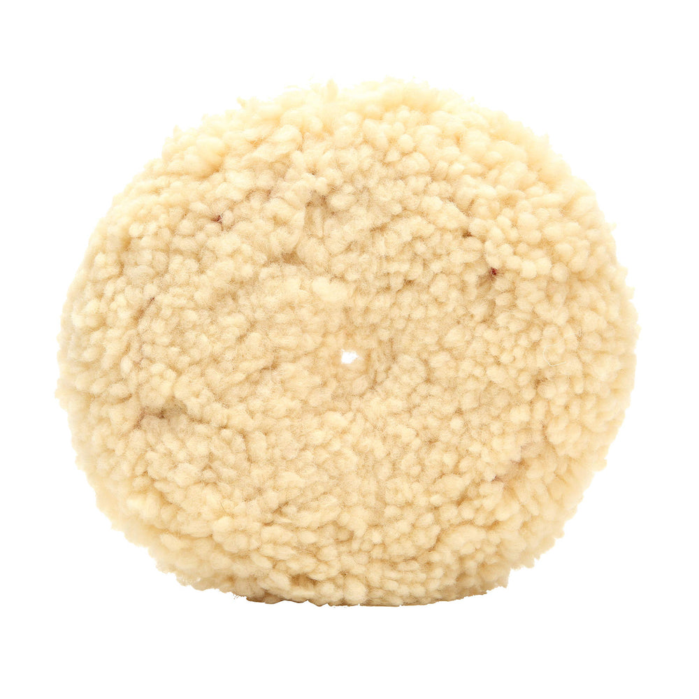 3M Perfect-It wool pad 9-inch close-up demonstrates aggressive scratch removal