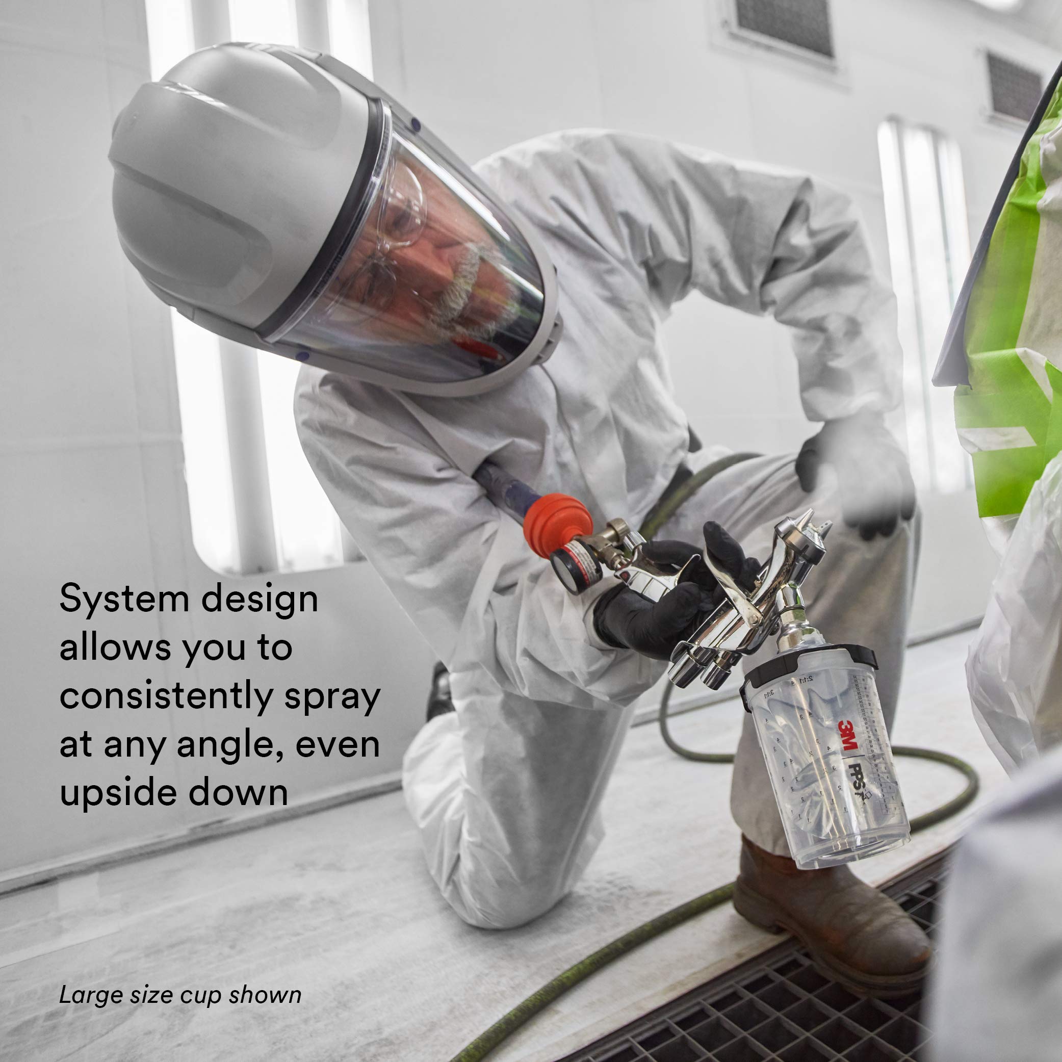 3M PPS 2.0 disposable liner keeps contamination away during color changes