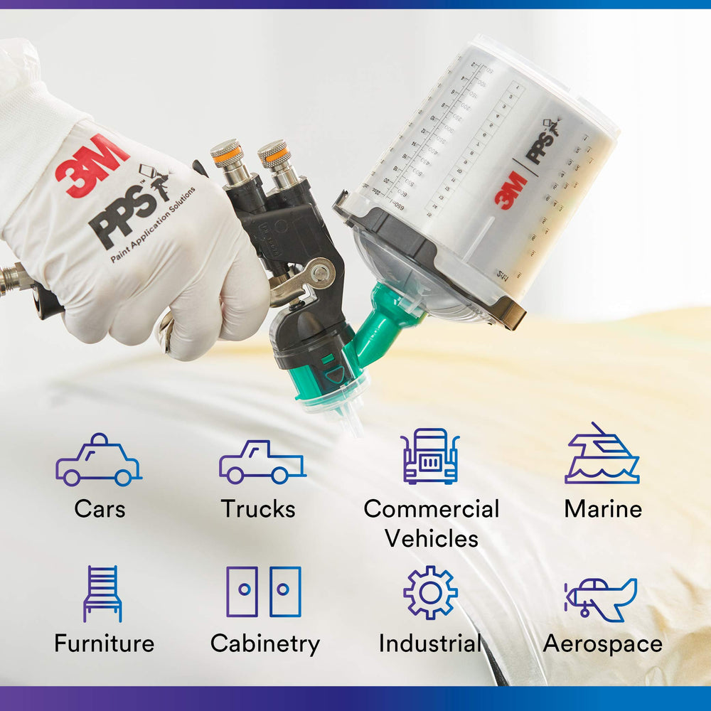 3M PPS 2.0 sealing plug prevents leaks and keeps setup tidy