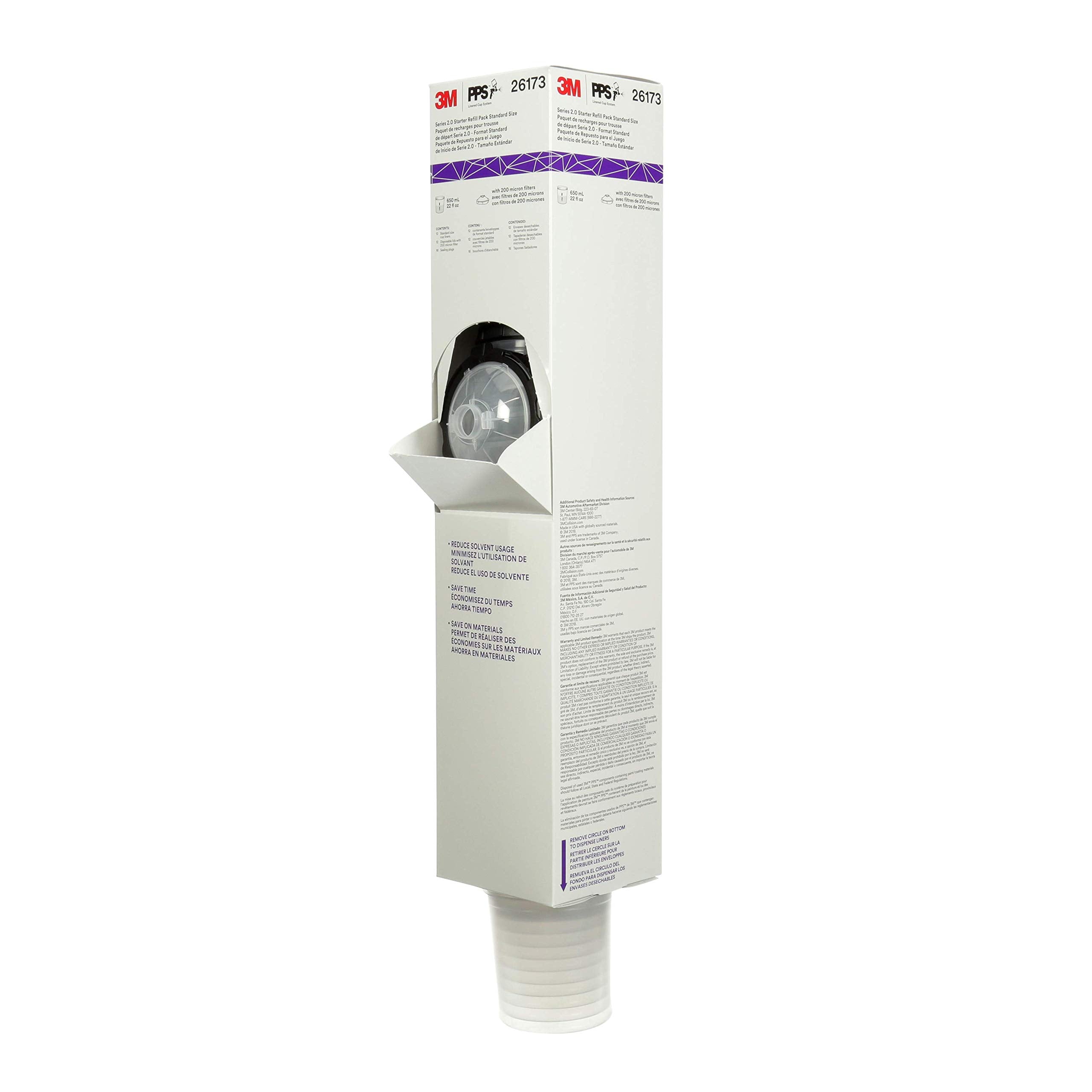 3M PPS 2.0 standard 22-ounce cup supports common paint jobs