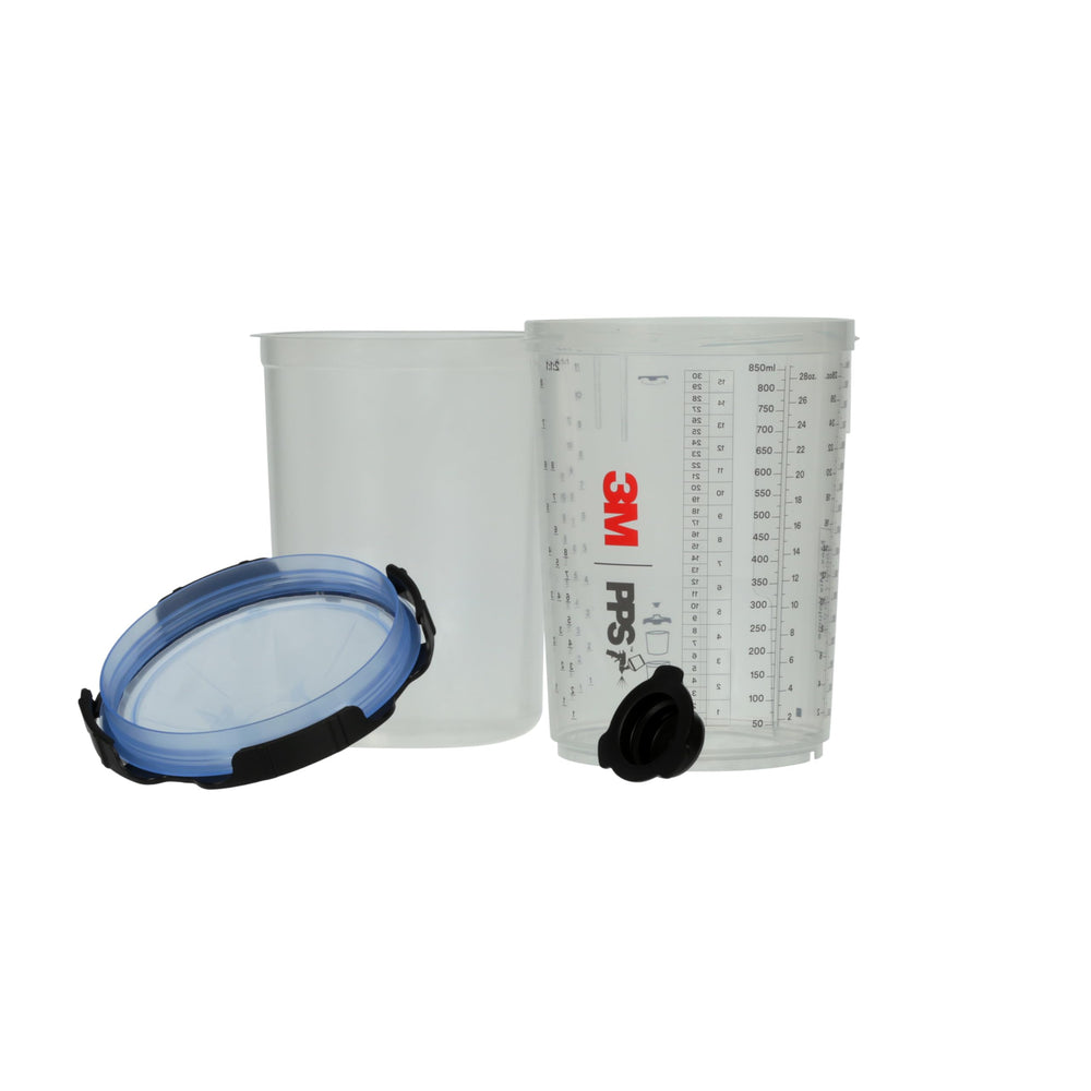 3M PPS 2.0 wider lid spout improves flow