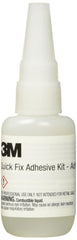 3M Quick Fix accelerant bottle with moisture-resistant bonding for durable temporary fixes