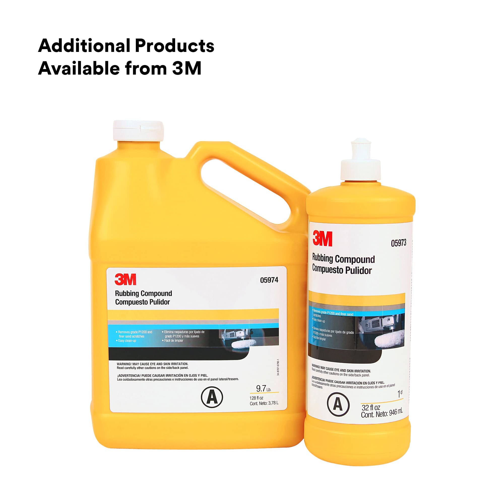3M 05973 rubbing compound supports efficient restoration in busy workshops.