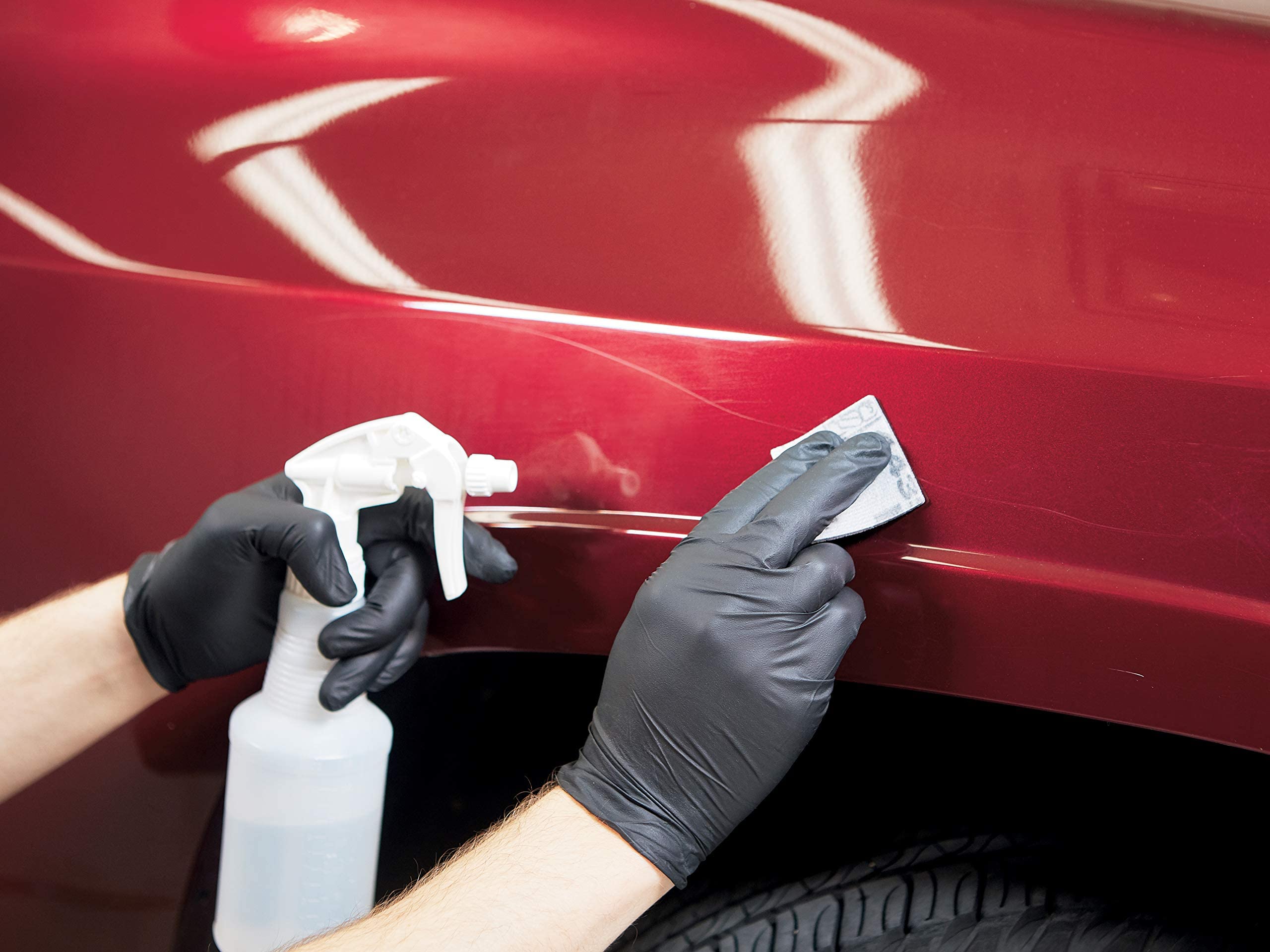 3M Scratch Removal System step-3 polishing delivers a glossy finish