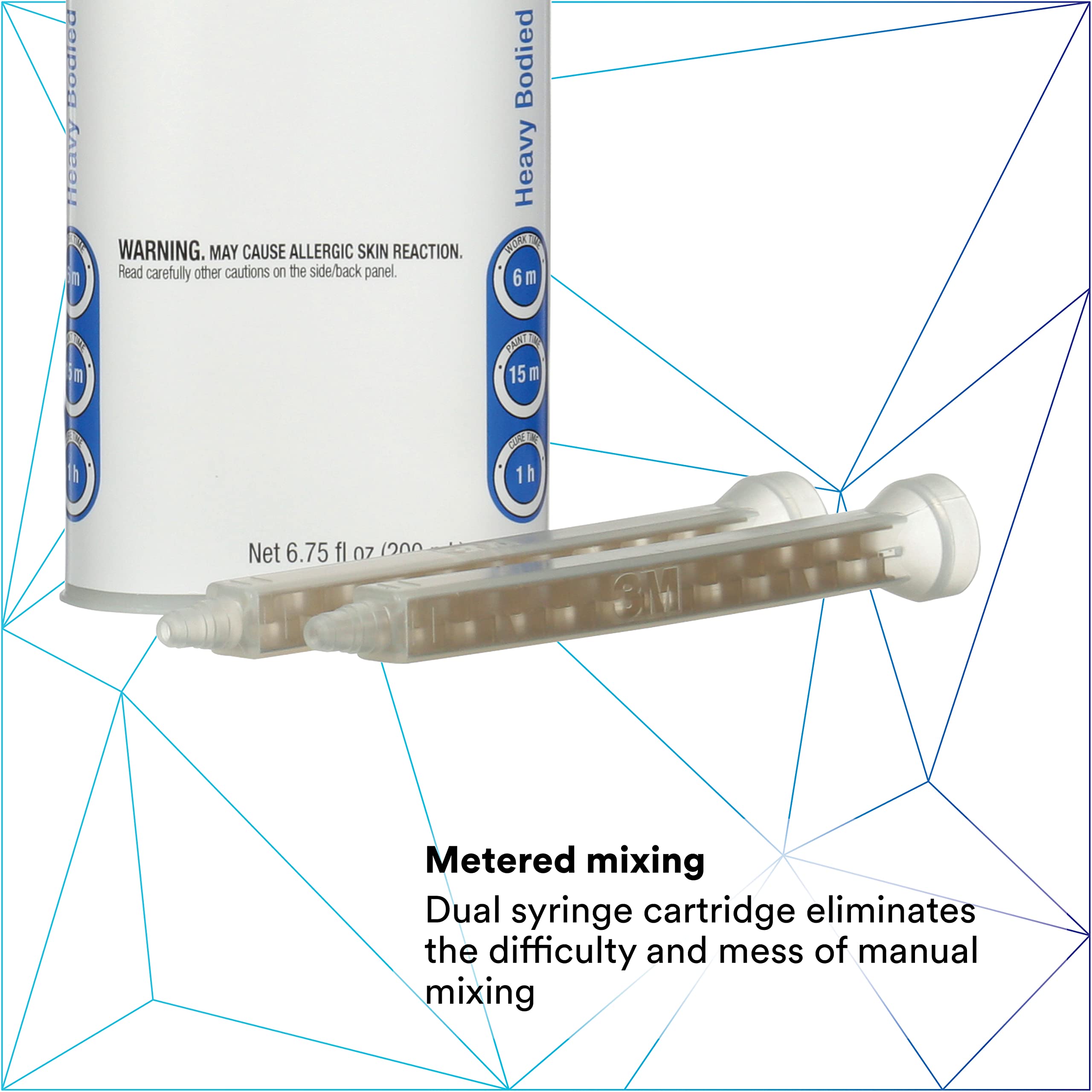 3M Heavy-Bodied Seam Sealer suitable for roof and trunk seam applications.