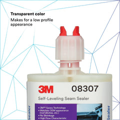 Cured seam shows low-profile appearance matching OEM standards