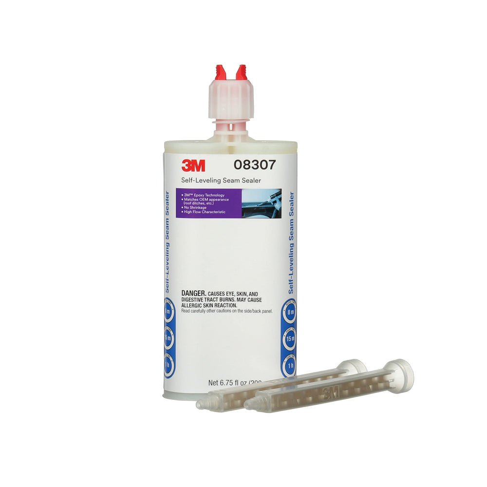 3M Self-Leveling Seam Sealer 08307 packaging for automotive roof seam work