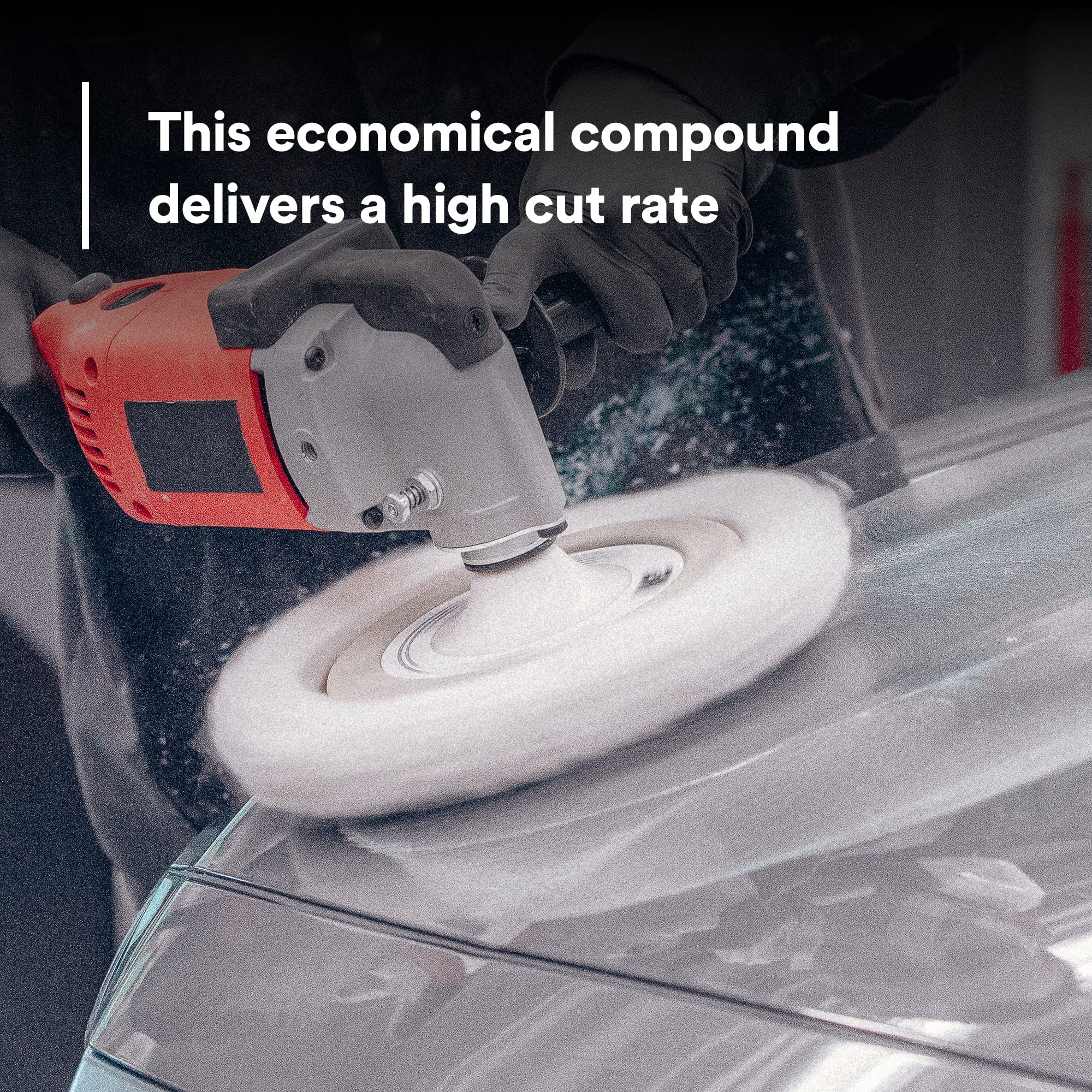 3M compound stays wet longer for extended working time during buffing