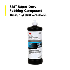 3M rubbing compound eliminates oxidation to restore color and gloss