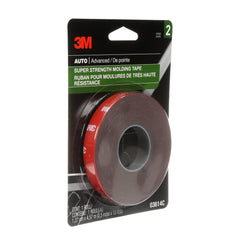 3M Super-Strength Molding Tape application cut-press demonstrates easy mounting