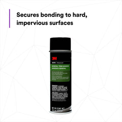 3M General Trim Adhesive 08088 dries clear for a low-profile finish.