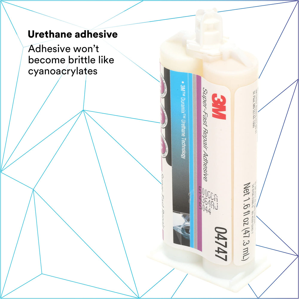 Universal bonder label suggesting Windo-Weld bonds multiple plastics.
