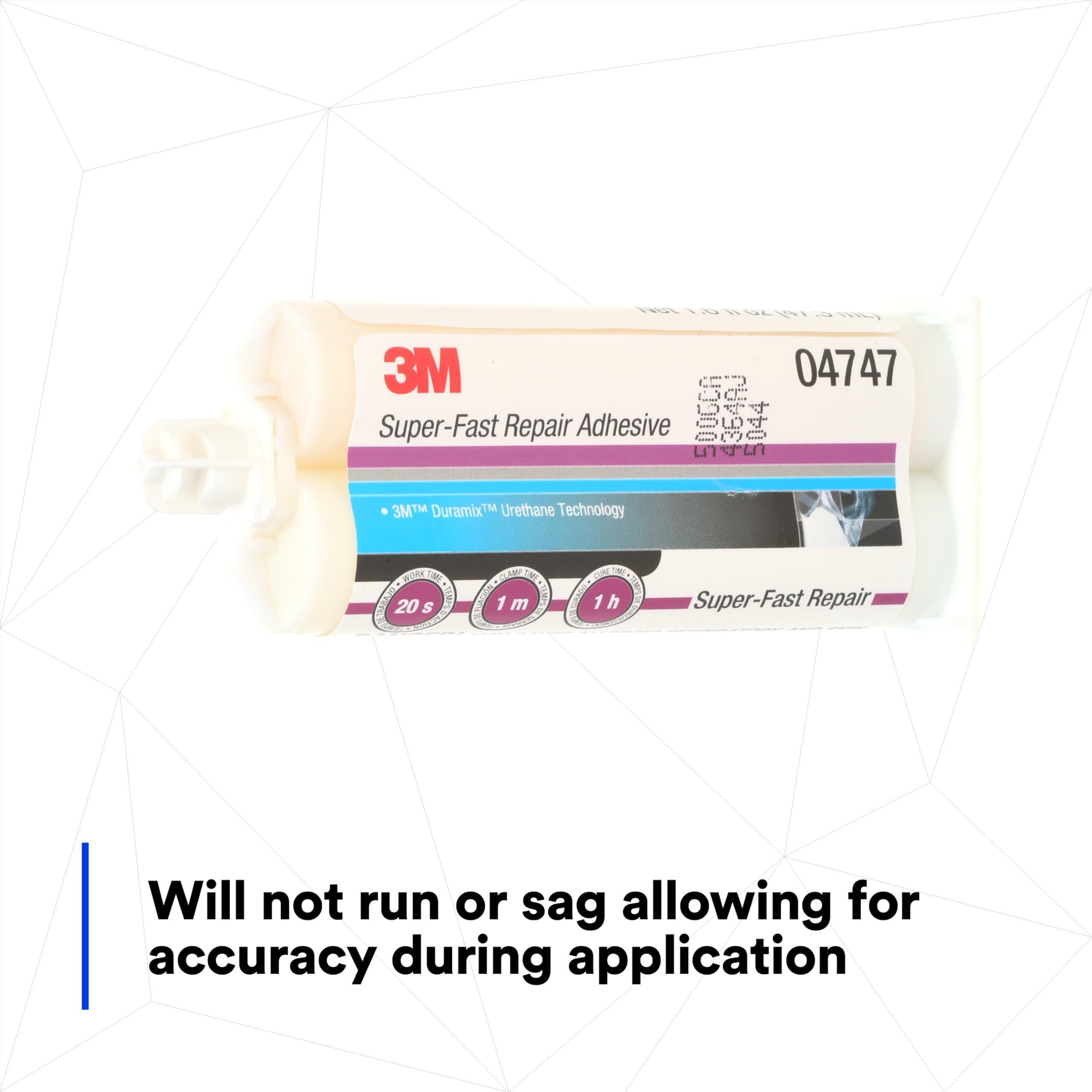 3M Windo-Weld bond line delivering strong, durable seal.