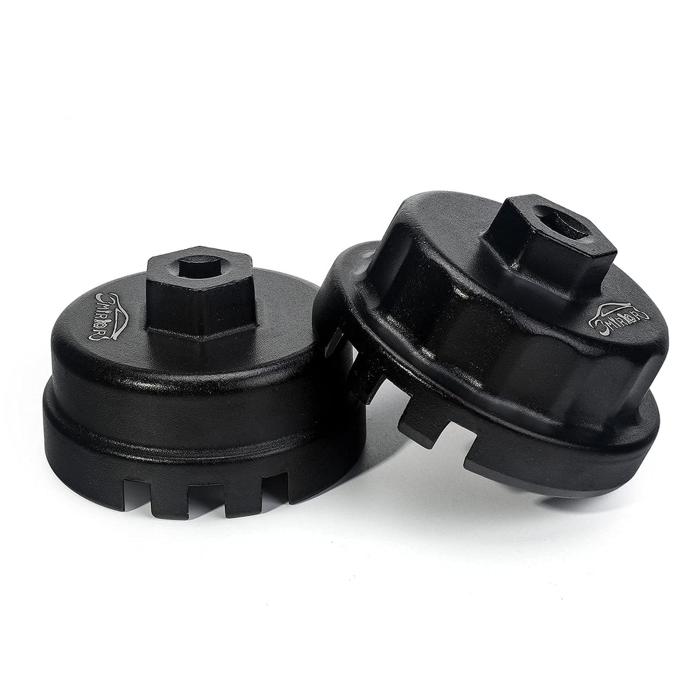 3mirrors oil filter wrench set with large wrench for strong grip during cap removal