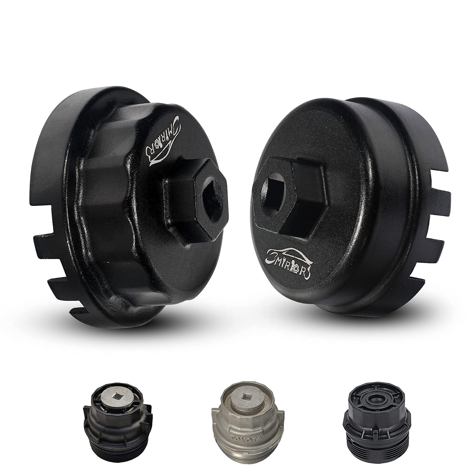 3mirrors durable aluminum oil filter wrench for repeated service