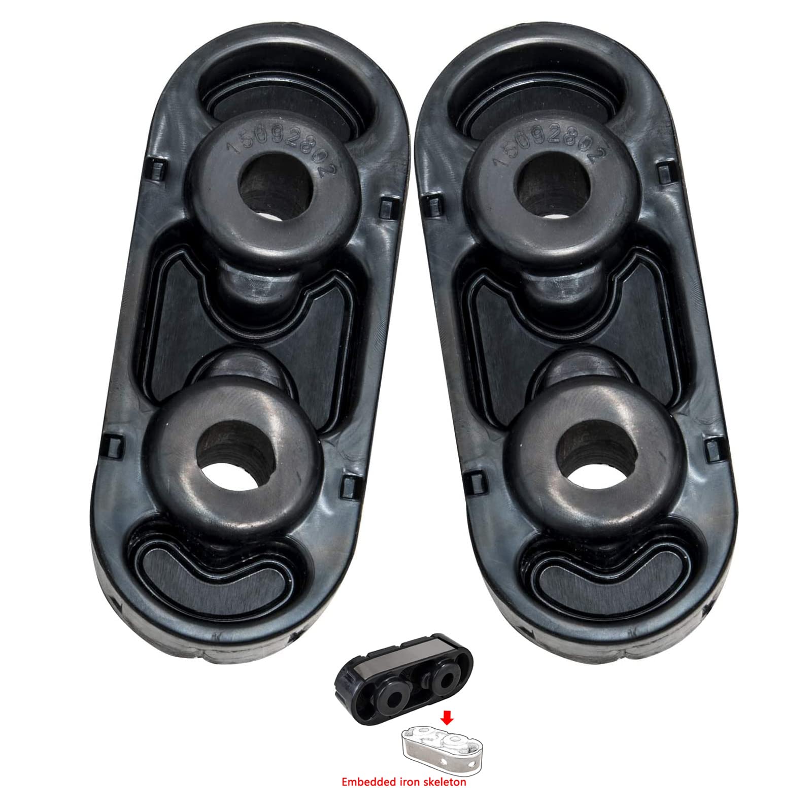 3mirrors exhaust hanger dimensions reveal compact size for easy replacement